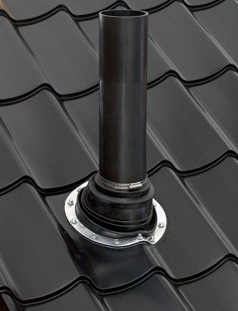 Roofseal - 3 уплотнитель Ø 110-200 мм Vilpe (Вилпе) чёрный