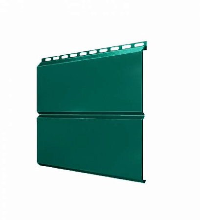 Металлический сайдинг Гранд Лайн / Grand Line профиль ЭкоБрус, PE 0.45, цвет Ral 5021 (водная синь)