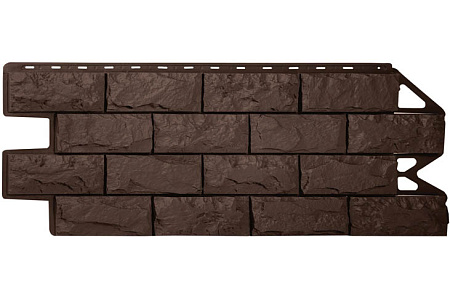 Фасадные панели Альта Профиль Фагот ЭКО, коричневый