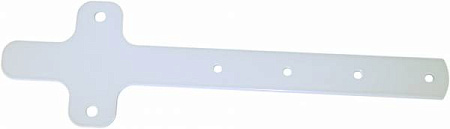 Удлиннитель кронштейна металл Стандарт Альта Профиль, D115 мм, белый