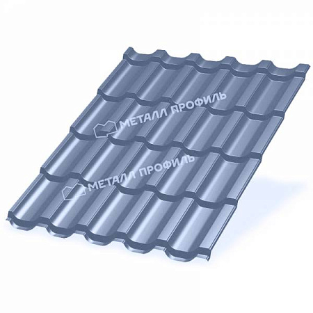 Металлочерепица Металл Профиль Трамонтана, PURMAN 0.5, сиреневый металлик Galmei