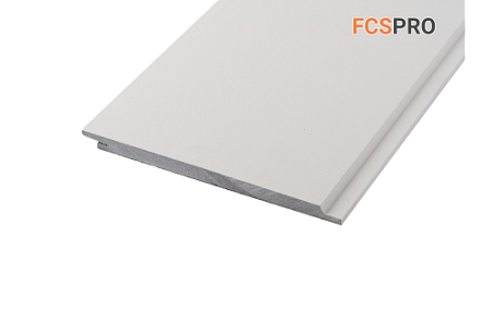 Фиброцементный сайдинг 190х10мм FCS Smooth Click F01 (3м)