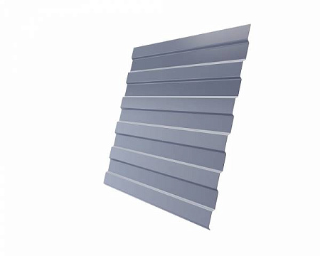 Профнастил С8A Гранд Лайн / Grand Line 0.4 PE Zn 100, цвет RAL 7004 (сигнально-серый)