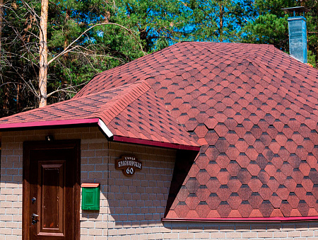 Гибкая черепица Технониколь Shinglas Финская соната, красный, 3 м2/упак Гибкая черепица Технониколь Shinglas Финская соната, красный, 3 м2/упак