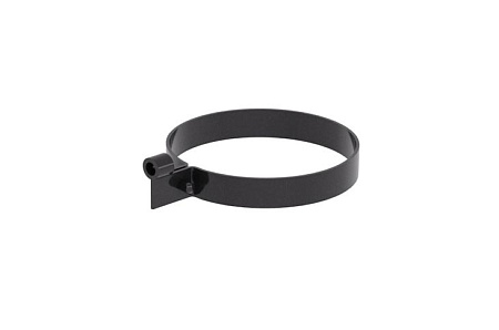 Хомут трубы Lite ПВХ Grand Line 135/90, RAL 7024 графит