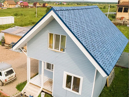 Гибкая черепица Технониколь Shinglas Ультра Фокстрот, терн, 3 м2/упак