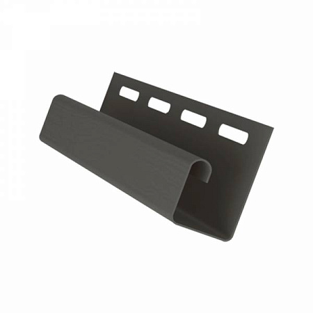 Профиль J Grand Line Acryl, графит, 3000 мм