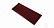 Кликфальц Mini Гранд Лайн / Grand Line, Drap 0.45, цвет RAL 8017 (шоколад)
