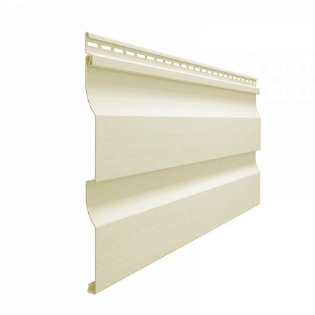 Сайдинг Docke Premium D4,5D корабельная доска, 3.60*0.232 м, сливки