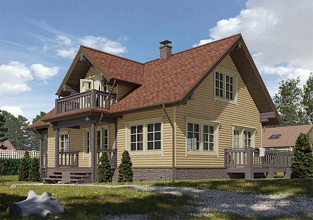 Ламинированная битумная черепица Docke ДРАГОН ЛЮКС, Кофе, 2,38 м2/уп