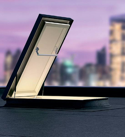 Люк DRL для плоской крыши Fakro / Факро утепленный, размер 70х120