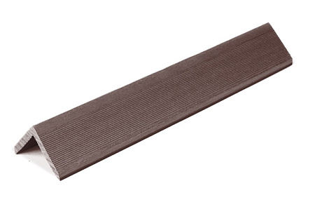 Уголок декоративный Grand Line 4000x50x50 мм, шоколад