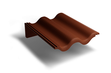 Пультовая черепица Kriastak, коричневый