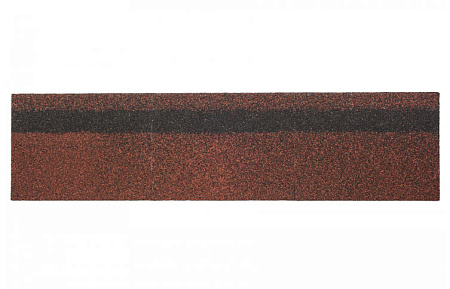 Конек-карниз Shinglas, 5 м2/упак, рубин