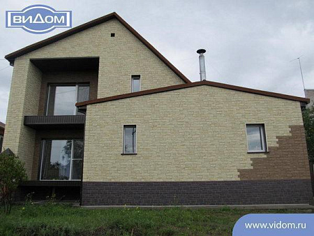 Фасадные панели Docke PREMIUM Stein, 1098х400 мм, темный орех