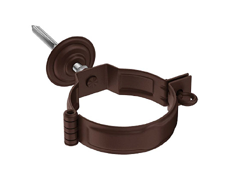 Декоративный хомут трубы под метиз (с комплектом крепления) D100 Aquasystem, медь Декоративный хомут трубы под метиз (с комплектом крепления) D100 Aquasystem, медь
