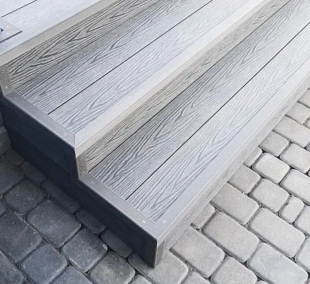 Террасная доска Bordo Classic, 6000x150x25 мм, антрацит Террасная доска Bordo Classic, 6000x150x25 мм, антрацит