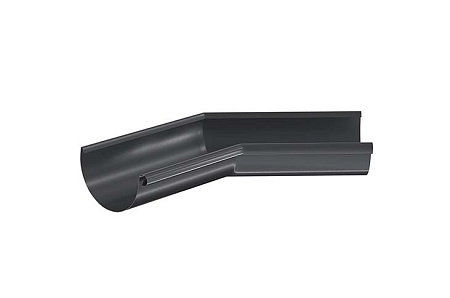 Угол желоба внутренний 135° D150 Aquasystem PU, RAL 7024 графит