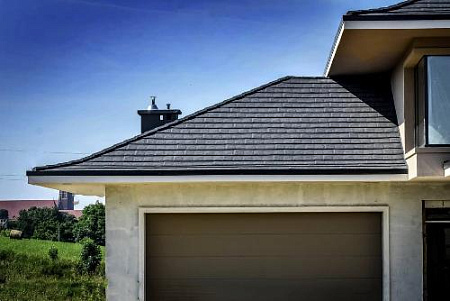 Композитная черепица Gerard Slate, 1335x368 мм, charcoal