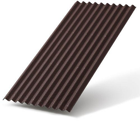 Лист Ондулин SMART, коричневый