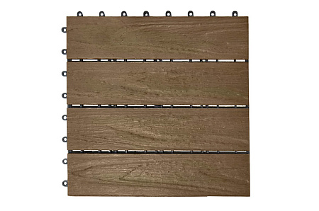 Садовый паркет CM Garden Modern, 300x300 мм, патина браун