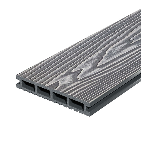 Террасная доска CM Decking Urban, 3000x150x24 мм, серый (Дымчатый дуб)