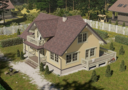 Фасадные панели Docke STANDARD Flemish, 1095х420 мм, желтый
