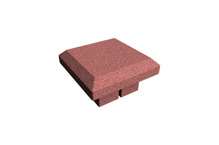 Колпак для столба GRINDERDECO, 120x120 мм, мербау