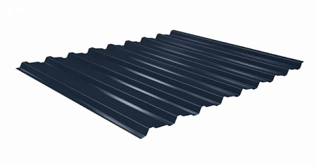 Панель Эстет Гранд Лайн / Grand Line, Pe, 860х1970 мм, цвет RAL 7024 (серый)