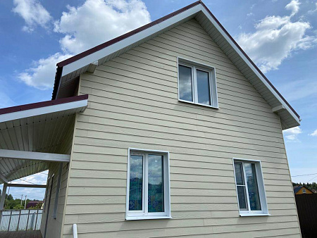 Фиброцементный сайдинг FCSPRO Вуд Классик, 3000x190x8 мм, F08 (Березовая роща)