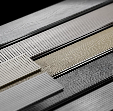 Террасная доска CM Decking Urban, 3000x150x24 мм, графит (Жженый кедр)