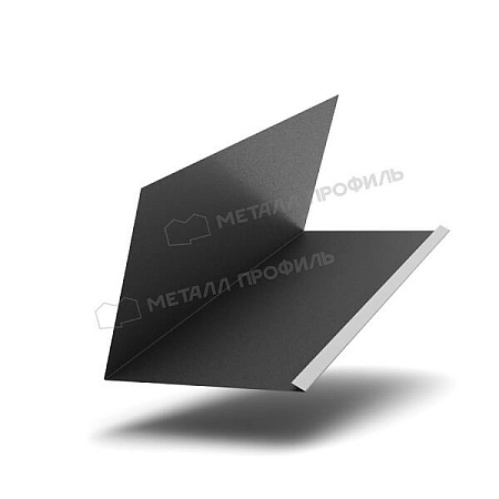 Планка примыкания верхняя к трубе FASTCLICK VALORI 0.5, 250х240х2000 DarkGrey Планка примыкания верхняя к трубе FASTCLICK VALORI 0.5, 250х240х2000 DarkGrey