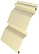 Сайдинг Grand Line Classic Standart виниловый, корабельный брус XL D4,4 GL, 3.6*0.224 м, бежевый