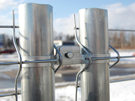 Крепление временных ограждений Гранд Лайн / Grand Line, Zn, 51 мм