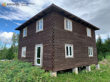 Монтаж фасада панелями Альта Профиль в КП Слобода Монтаж фасада панелями Альта Профиль в КП Слобода