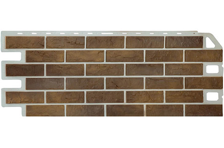 Фасадные панели Альта Профиль Рустикальный кирпич, 02