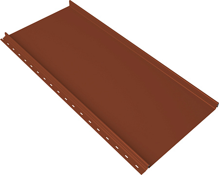 Кликфальц Мини Grand Line 0,45 Drap с пленкой на замках RAL 8004 терракота