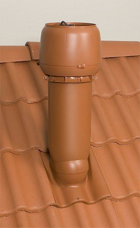 Р-Вентилятор E190/125/700 c шумопоглотителем Vilpe (Вилпе), воздушный поток около 510 м3\ч, черный