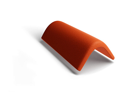 Торцевая черепица Kriastak, кирпично-красный