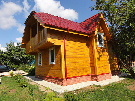 Металлочерепица Гранд Лайн / Grand Line, коллекция Classic, 0,5 Satin Zn 140, цвет RAL 3011 (красно-коричневый)