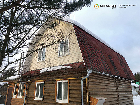 Монтаж кровли металлочерепицей Grand Line в д. Кузьмолово