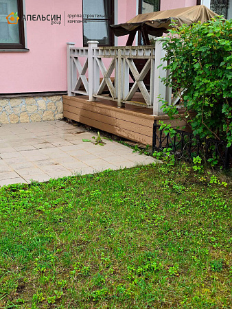 Монтаж террасной доски CM Decking Natur в пос. Солнечное