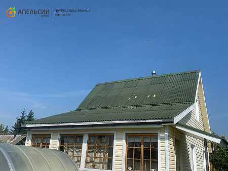 Монтаж металлической кровли Металл Профиль в СНТ Ухта Монтаж металлической кровли Металл Профиль в СНТ Ухта