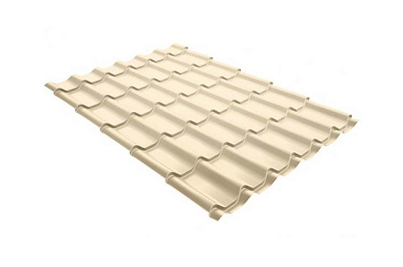 Волновой профиль Grand Line Modern, 0,45 PE, Zn 100, RAL 1015 св. слоновая кость