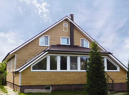 Фасадная панель Я-Фасад Grand Line Демидовский кирпич, арабика (акрил)