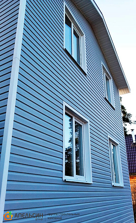 Монтаж фасада панелями Grand Line в Васкелово