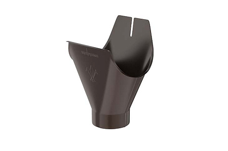 Воронка желоба D125 Aquasystem PU, RR 32 темно-коричневый