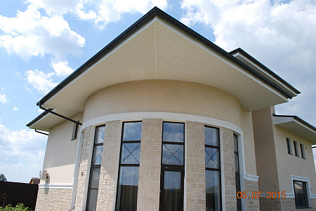 Софит с полной перфорацией AQUASYSTEM (АКВАСИСТЕМ), Cu 0.45 мм, 2400х303 мм