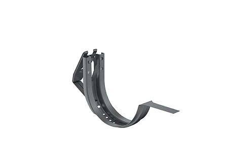 Крюк крепления короткий регулируемый (в комплекте) D150 Aquasystem PU Matt, RAL 7024 графит