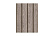 Сайдинг Timberblock Ю-Пласт, планкен седой, 3000х240 мм
